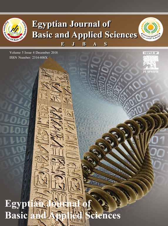 Go to journal home page - Egyptian Journal of Basic and Applied Sciences